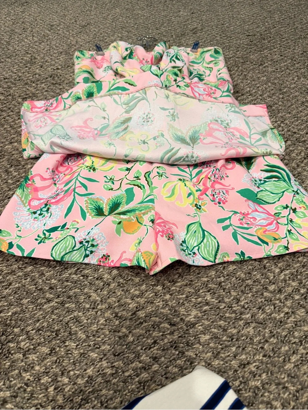 Lilly Pulitzer Strapless Pink Floral Sweetheart Dress - Picture 4 of 6